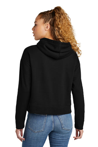 New Era® Ladies Comeback Fleece Pullover Hoodie With Logo